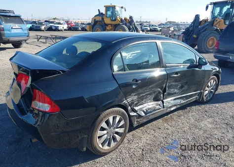 2009 Honda Civic Ex из США, поврежденный, VIN 19XFA16839E006275